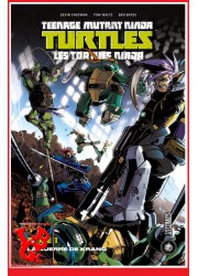 TEENAGE MUTANT NINJA TURTLES : Les Tortues Ninja 1 (2018) Vol. 01 La guerre de Kang par Hi Comics little big geek 9782378870799 