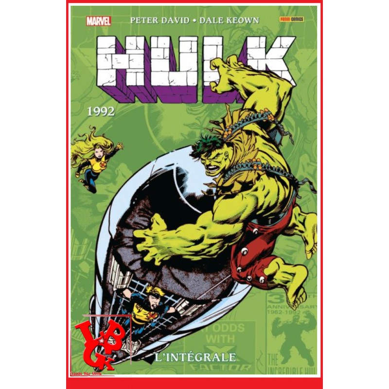 HULK Integrale 7 (Fevrier 2024) Vol. 07 / 1992 Nouvelle Ed. par Panini Comics little big geek 9791039122139 - LiBiGeek