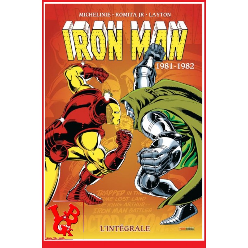 IRON MAN Integrale 14. (Mars 2023) Vol. 14 / 1981-82 par Panini Comics little big geek 9791039122108 - LiBiGeek