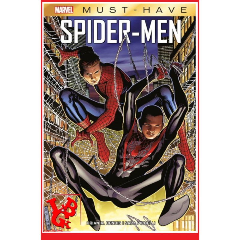 SPIDER-MEN Marvel  Must Have (Mars 2024) Bendis / Pichelli par Panini Comics little big geek 9791039123617 - LiBiGeek