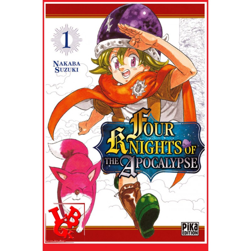 FOUR KNIGHTS OF THE APOCALYPSE 1 (Fevrier 2022) Vol. 01 Shonen par Pika Editions little big geek 9782811684846 - LiBiGeek