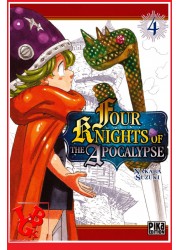 FOUR KNIGHTS OF THE APOCALYPSE 4 (Juin 2022) Vol. 04 Shonen par Pika Editions little big geek 9782811670467 - LiBiGeek