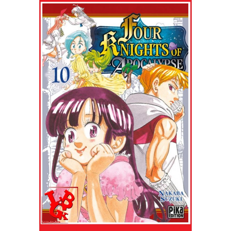 FOUR KNIGHTS OF THE APOCALYPSE 10 (Septembre 2023) Vol. 10 Shonen par Pika Editions little big geek 9782811681500 - LiBiGeek