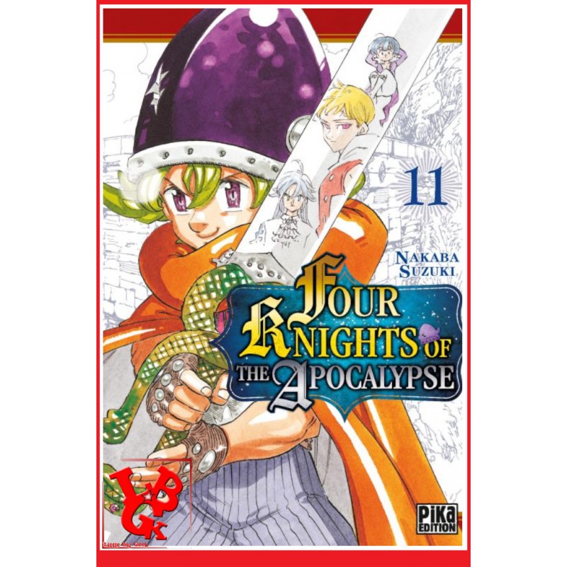 FOUR KNIGHTS OF THE APOCALYPSE 11 (Novembre 2023) Vol. 11 Shonen par Pika Editions little big geek 9782811684860 - LiBiGeek