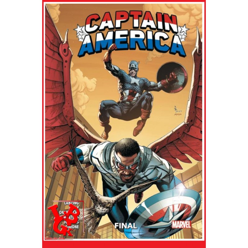 CAPTAIN AMERICA 100%  Marvel (Janvier 2024) Final par Panini Comics little big geek 9791039122665 - LiBiGeek