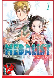 MEDALIST 1 (Fevrier 2024) Vol. 01 - Patinage artistique Genki par Nobi! Nobi! little big geek 9782373496581 - LiBiGeek