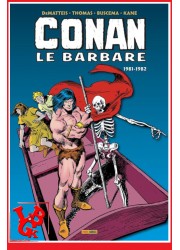 CONAN Le Barbare Integrale 13 (Novembre 2023) Vol. 13 - 1981/82 par Panini Comics little big geek 9791039123136 - LiBiGeek