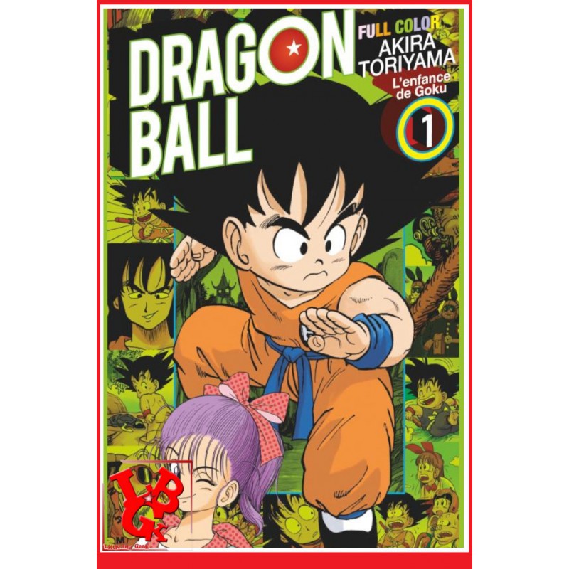 DRAGON BALL Full color 1 (Mai 2024) Vol. 01 Shonen - L'enfance de Goku par Glenat manga little big geek 9782344061541 - LiBiGeek