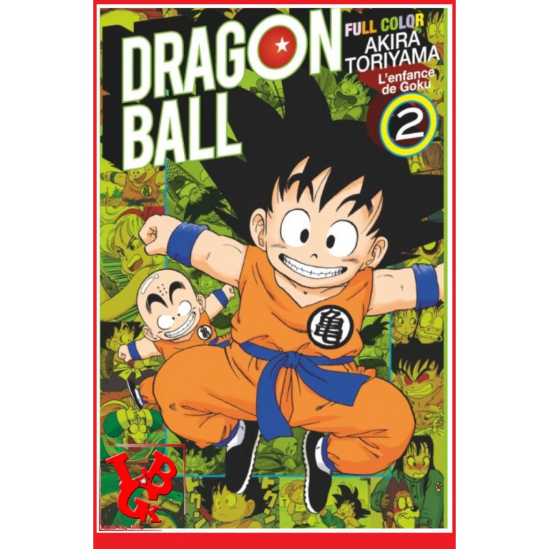 DRAGON BALL Full color 2 (Mai 2024) Vol. 02 Shonen - L'enfance de Goku par Glenat manga little big geek 9782344061558 - LiBiGeek