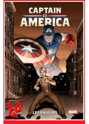CAPTAIN AMERICA 100%  Marvel 1 (Mai 2024) Vol. 01 Les valeurs par Panini Comics little big geek 9791039124423 - LiBiGeek