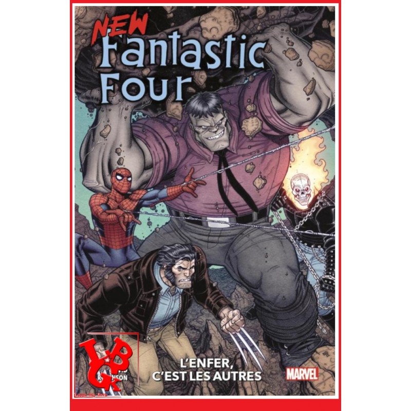 NEW FANTASTIC FOUR (Avril 2023) L'enfer c'est les autres par Panini Comics little big geek 9791039114745 - LiBiGeek