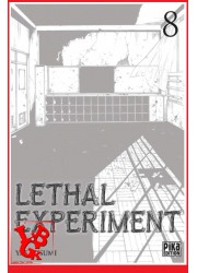 LETHAL EXPERIMENT 8 (Juin 2024) Vol. 08 Seinen par Pika Editions little big geek 9782811688066 - LiBiGeek