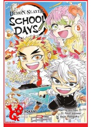 DEMON SLAYER : School Days 5 (Juin 2024) Vol. 05 - Shonen par Panini Manga little big geek 9791039123938 - LiBiGeek