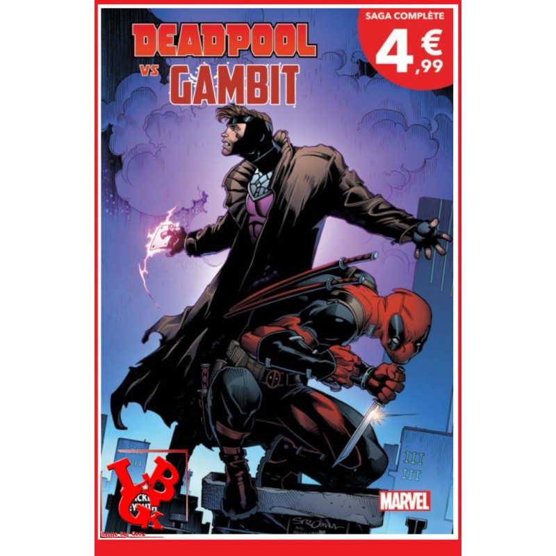 DEADPOOL Vs GAMBIT Pocket (Juillet 2024) Edition poche par Panini Comics- LIBIGEEK -9791039128827