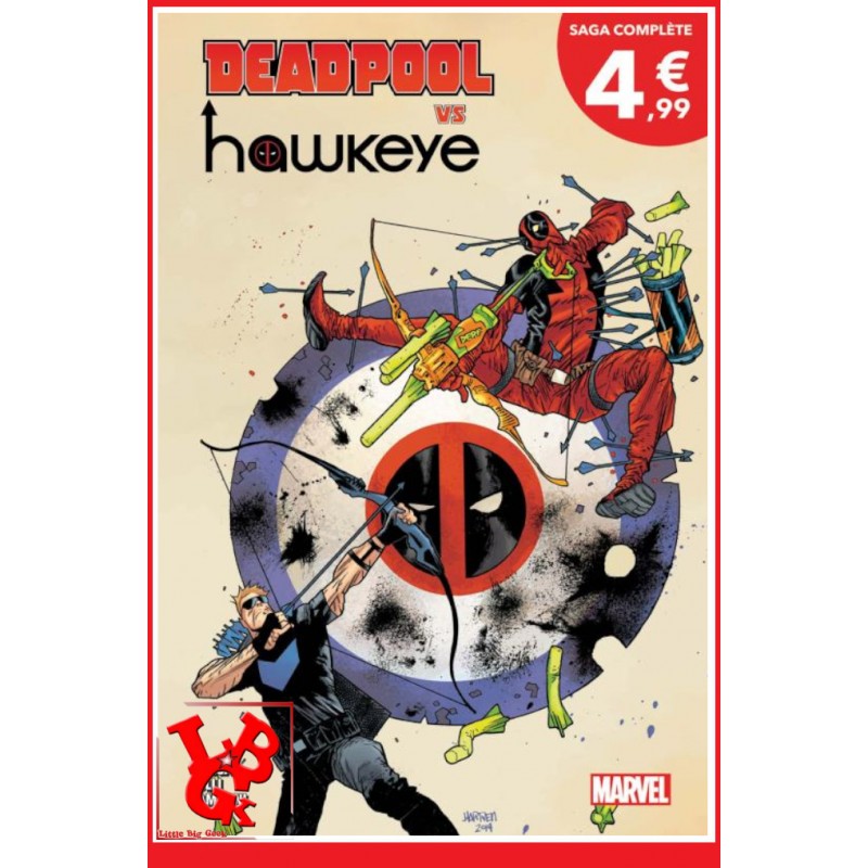 DEADPOOL  Vs  HAWKEYE Pocket (Juillet 2024) Edition poche par Panini Comics- LIBIGEEK -9791039128834