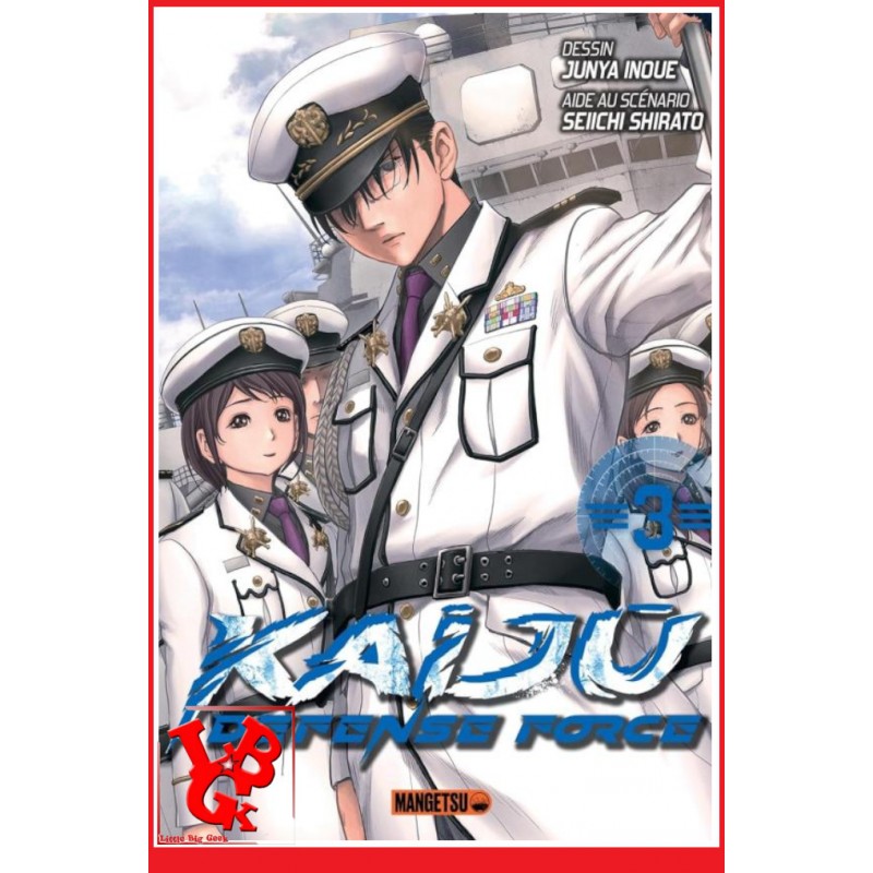 KAIJU DEFENSE FORCE 3 (Janvier 2024) Vol. 03 - Shonen par Mangetsu- LIBIGEEK -9782382815922