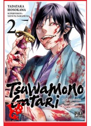 TSUWAMONOGATARI 2 (Aout 2024) Vol. 02 Seinen Le Crépuscule des Lames Ensanglantées par Pika Editions- LIBIGEEK -9782811679590