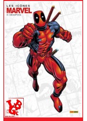 LES ICONES DE MARVEL : 6 (Juin 2024) T06 / Deadpool par Panini Comics - Softcover- LIBIGEEK -9791039125314