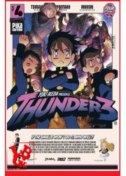 THUNDER 3 - 4 (Juillet 2024) T04 - Shonen par Pika Editions- LIBIGEEK -9782811688134