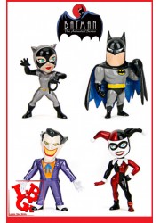 BATMAN The Animated Series Lot de 4 Statuettes en métal par Jadatoys- LIBIGEEK -4006333089893