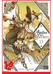 L'ATELIER DES SORCIERS 13 (Octobre 2024) T13 - Seinen par Pika Editions- LIBIGEEK -9782811693558