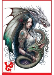 FANTASY Elfe et Dragon...