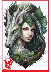 FANTASY Elfe et Dragon...