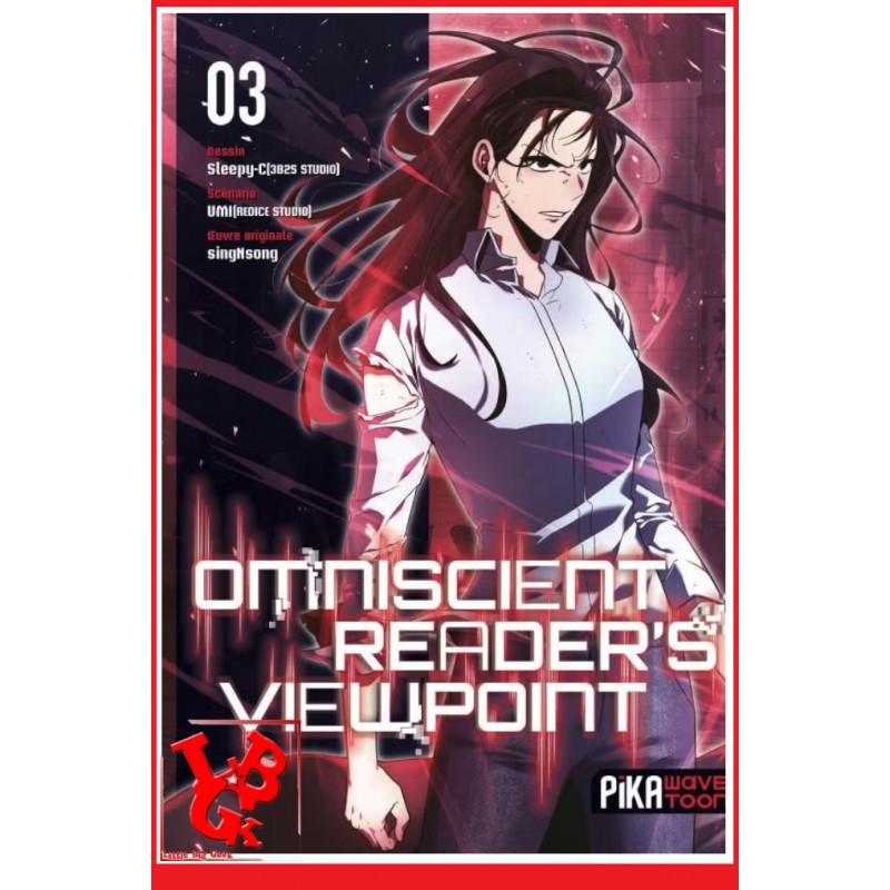 OMNISCIENT READER'S VIEWPOINT 3 (Juillet 2024) T03 - Webtoon par Pika Editions Wavetoon- LIBIGEEK -9782811689193