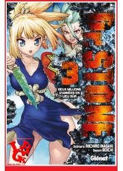 Dr STONE 3 (Oct 2018) Vol. 03 Shonen par Glenat Manga libigeek 9782344031711