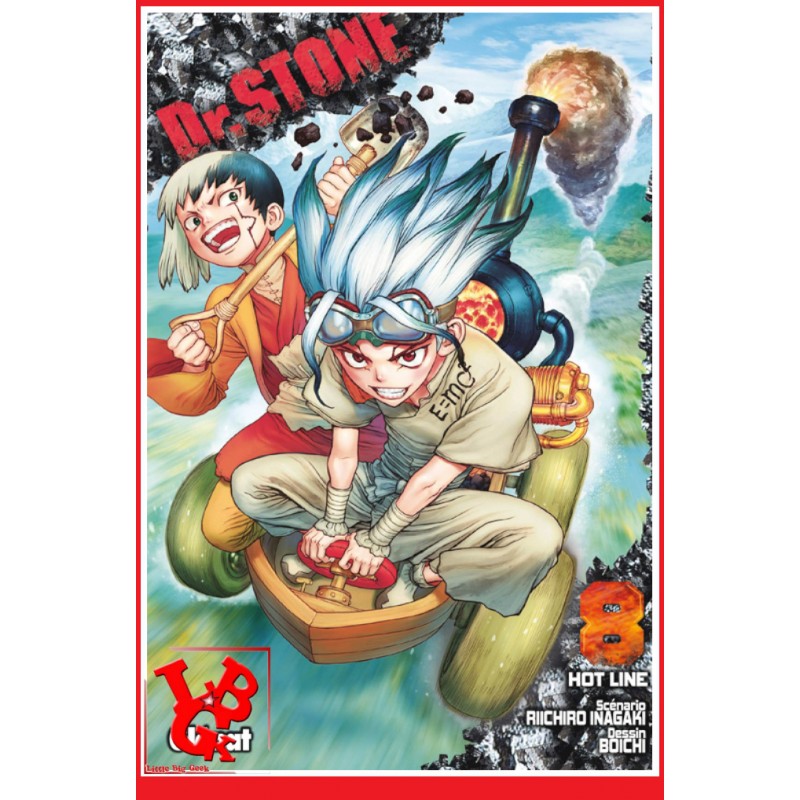 Dr STONE 8 (Oct 2019) Vol. 08 Shonen par Glenat Manga libigeek 9782344037126