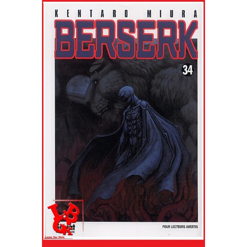 BERSERK 34 / (Rééd 2018) Vol. 34 par Glenat Manga libigeek 9782723480741