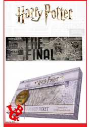 HARRY POTTER / Réplique Ticket Finale de Quidditch Argent par FaNaTtik libigeek 5060662464225
