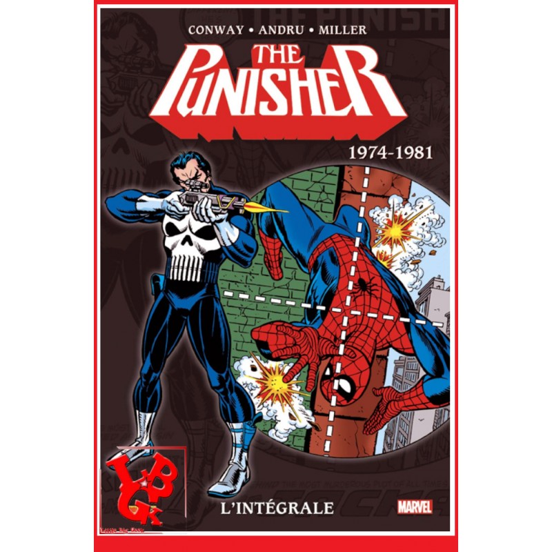 PUNISHER Intégrale 1 (Avr 2021) Vol. 01 - 1974 / 1981 par Panini Comics libigeek 9782809495225