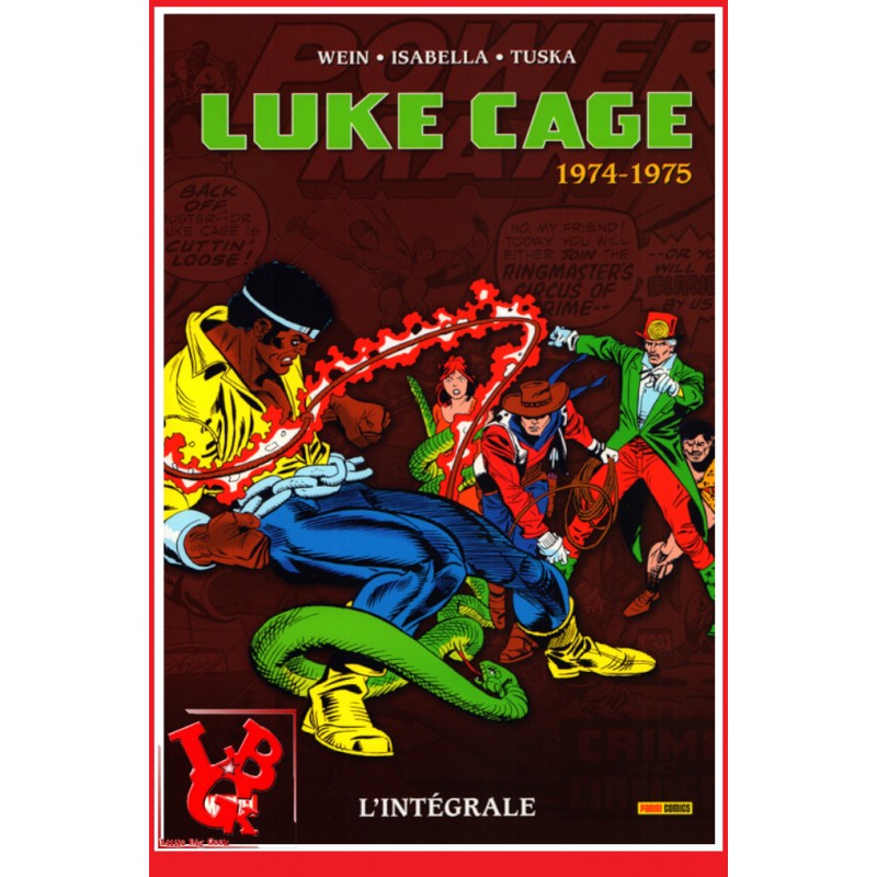 LUKE CAGE Intégrale 2 (Nov 2019) Vol. 02 - 1974 / 1975 par Panini Comics libigeek 9782809479232