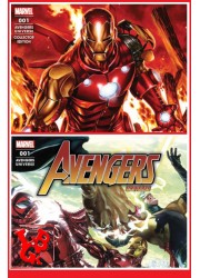 AVENGERS UNIVERSE 1 - Lot de 2 Mensuels (Avr 2021) + VARIANT COVER Vol. 01 par Panini Comics - Softcover libigeek 9782809497588