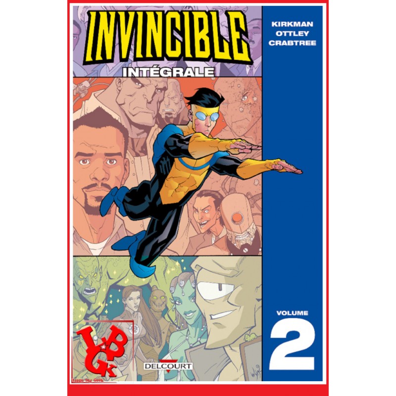 INVINCIBLE Intégrale 2 (Janv 2021) Vol. 02 - Kirkman par Delcourt Comics libigeek 9782413036913