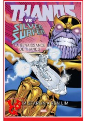 THANOS Vs Silver Surfer (Juil 2021) La renaissance de Thanos par Panini Comics little big geek 9782809496697 - LiBiGeek