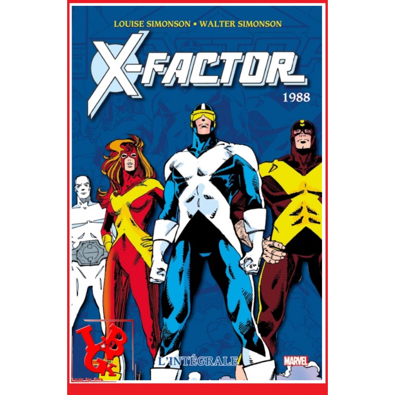 X-FACTOR Intégrale 3 (Nov 2021) Vol. 03 - 1988 par Panini Comics libigeek 9791039100779