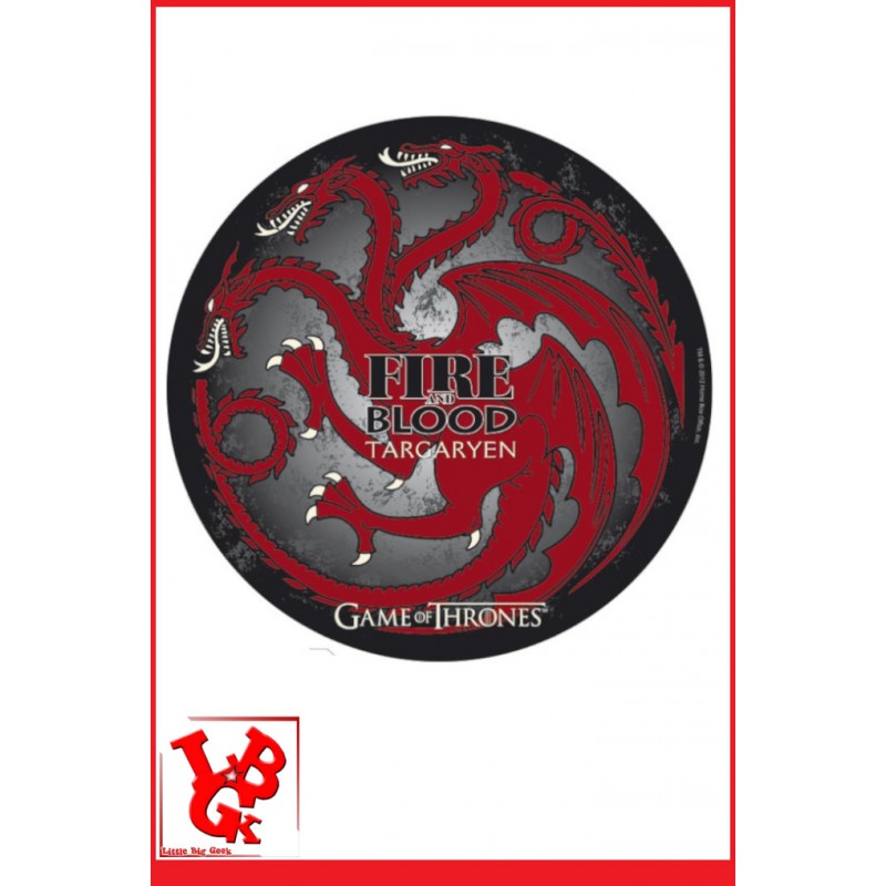 GAME of  THRONES  / Targaryen - Tapis de souris par AbyStyle libigeek 3760116329880