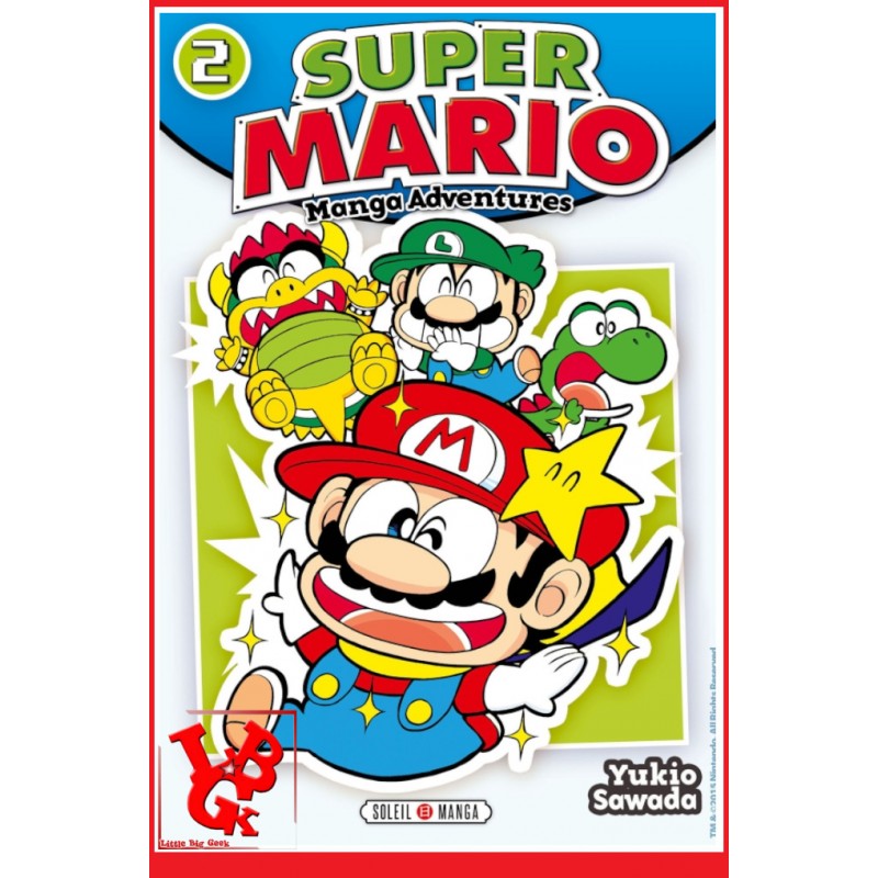 SUPER MARIO 2 (Fev 2015) Manga Adventures Vol. 02 par Soleil Manga little big geek 9782302043565 - LiBiGeek