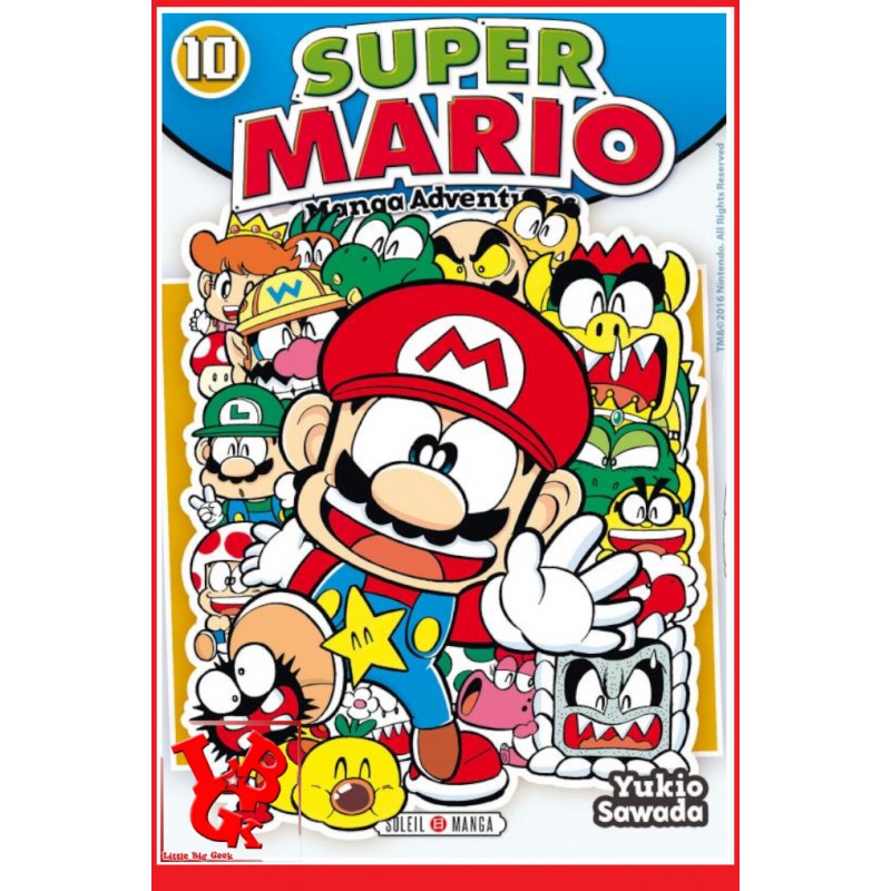 SUPER MARIO 10 (Mai 2016) Manga Adventures Vol. 10 par Soleil Manga little big geek 9782302051201 - LiBiGeek