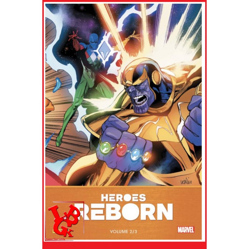 HEROES REBORN 2/3 (Janv 2022) Mensuel Ed. Souple Vol. 02 par Panini Comics libigeek 9791039103350