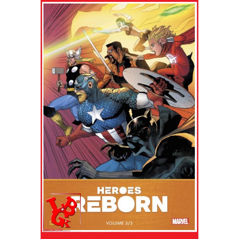 HEROES REBORN 3/3 (Fev 2022) Mensuel Ed. Souple Vol. 03 par Panini Comics libigeek 9791039103510