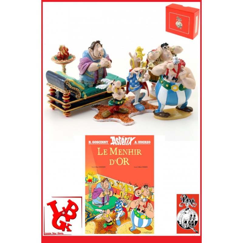 ASTERIX & OBELIX : Le Menhir d'Or par Pixi Plastoy little big geek 3521320023595 - LiBiGeek