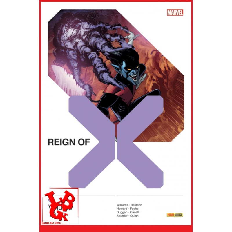 REIGN of X - 10 (Mars 2022) Mensuel Ed. Souple Vol. 10 par Panini Comics little big geek 9791039104876 - LiBiGeek