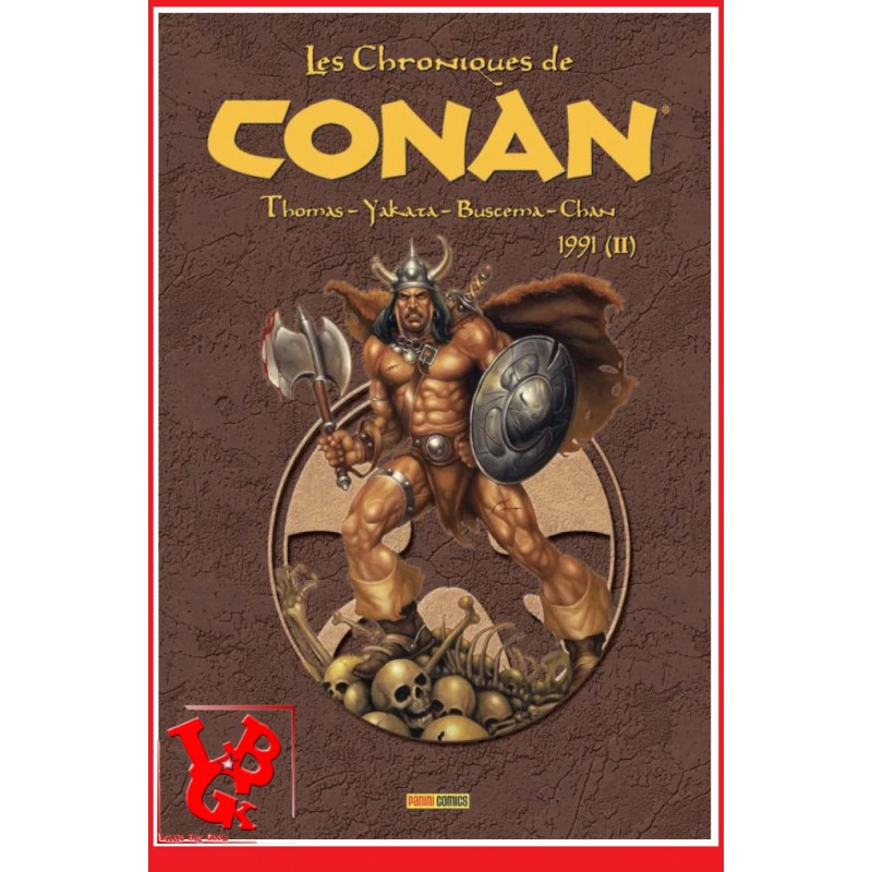 CONAN Intégrale 32 (Mars 2022) Vol. 32 - 1991 (2) par Panini Comics little big geek 9791039105057 - LiBiGeek