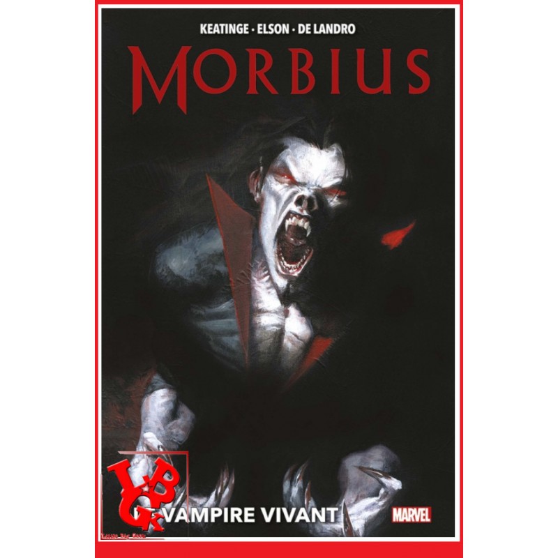 MORBIUS Le Vampire Vivant (Mars 2022) Marvel Deluxe par Panini Comics little big geek 9782809488104 - LiBiGeek