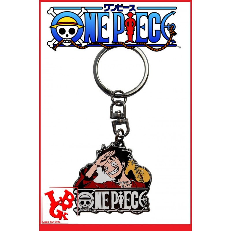 ONE PIECE - LUFFY Porte clefs Métal Officiel par Abystyle little big geek 3700789208372 - LiBiGeek