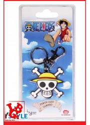 ONE PIECE - SKULL Porte clefs Métal Officiel par Abystyle little big geek 3760116328449 - LiBiGeek