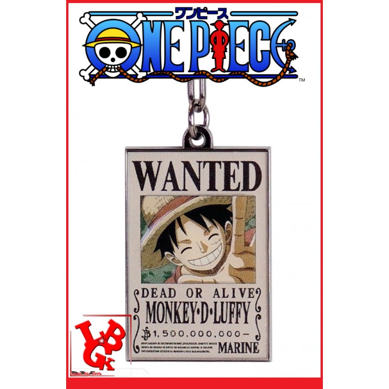 ONE PIECE - Porte-clés Wanted Luffy - Porte-clés - LDLC
